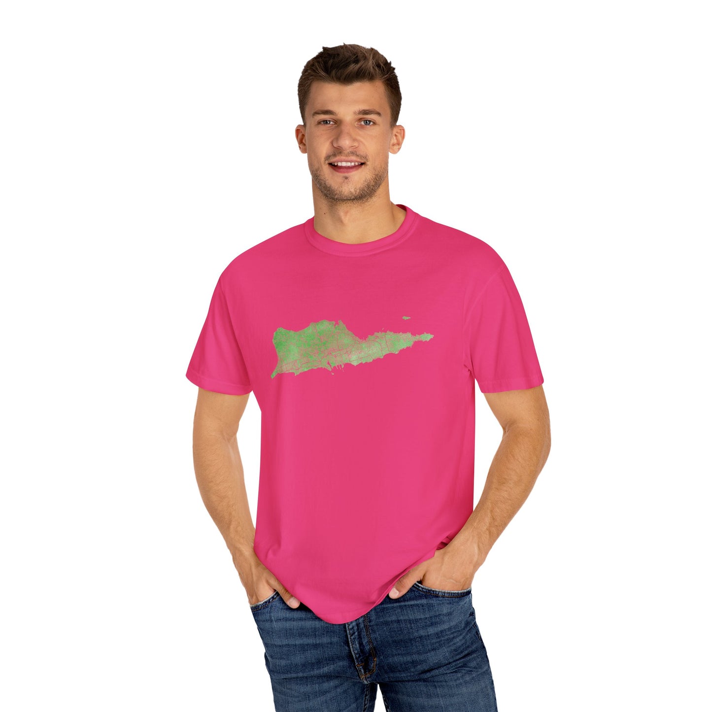 Map Island Souvenir Unisex T-shirt - St. Croix Gift