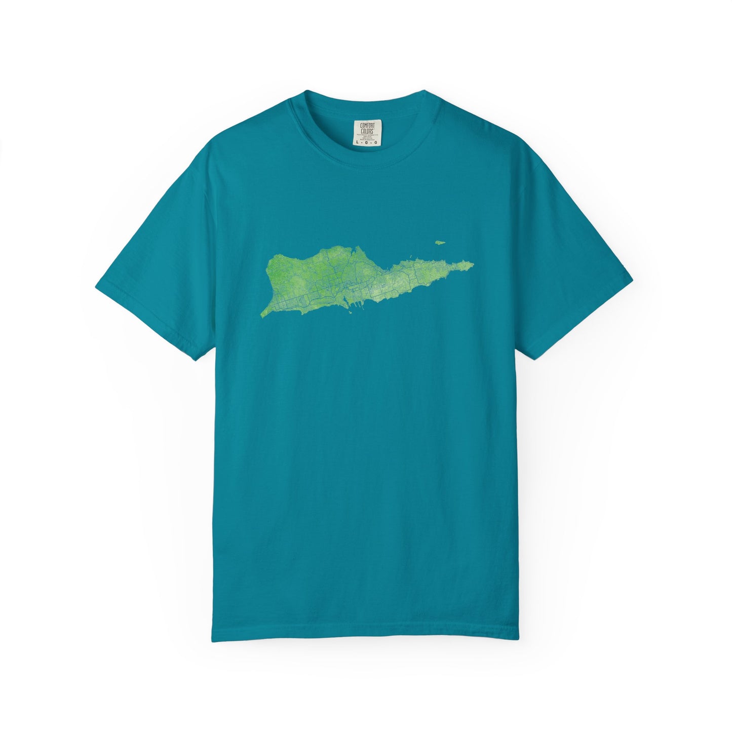 Map Island Souvenir Unisex T-shirt - St. Croix Gift