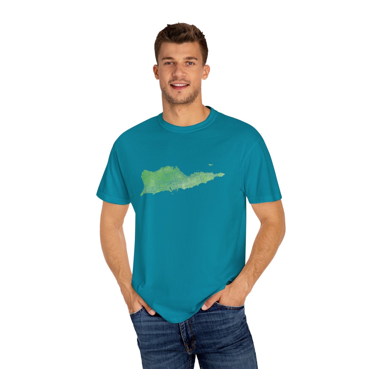 Map Island Souvenir Unisex T-shirt - St. Croix Gift