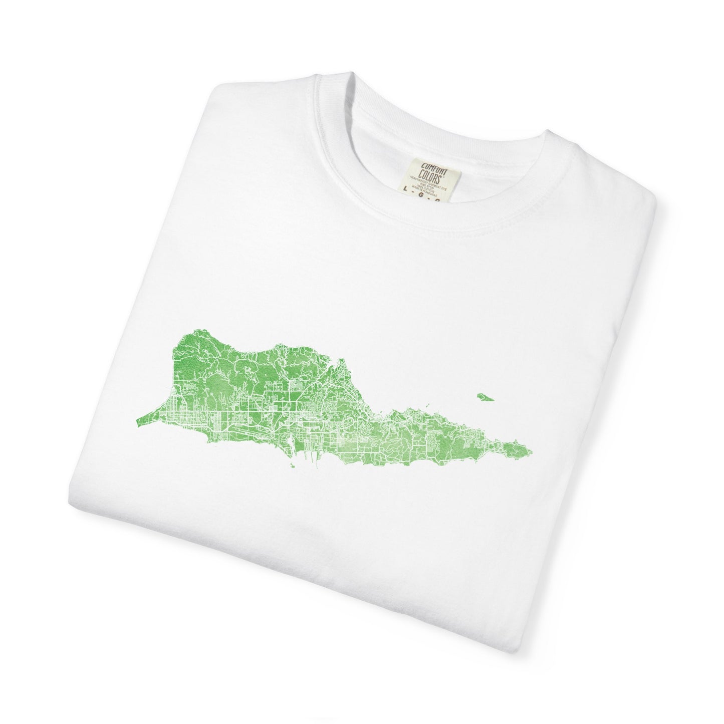 Map Island Souvenir Unisex T-shirt - St. Croix Gift