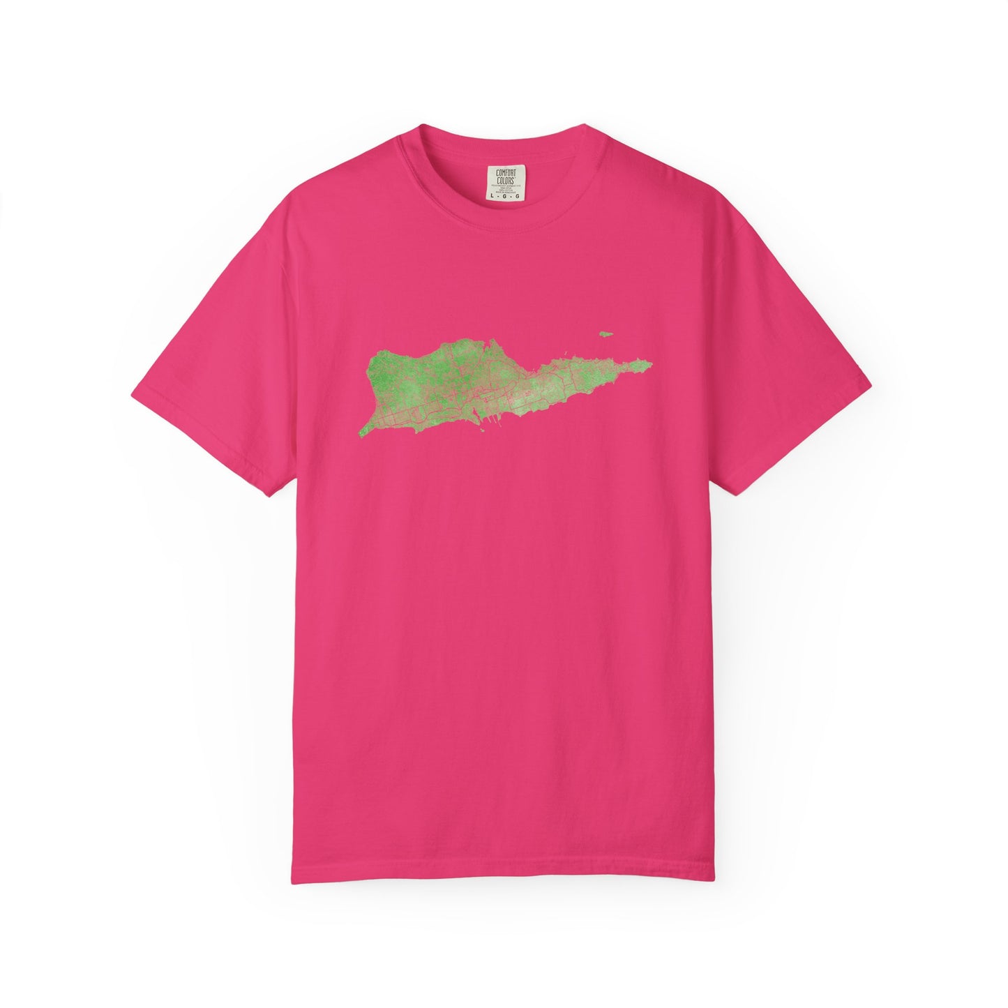Map Island Souvenir Unisex T-shirt - St. Croix Gift