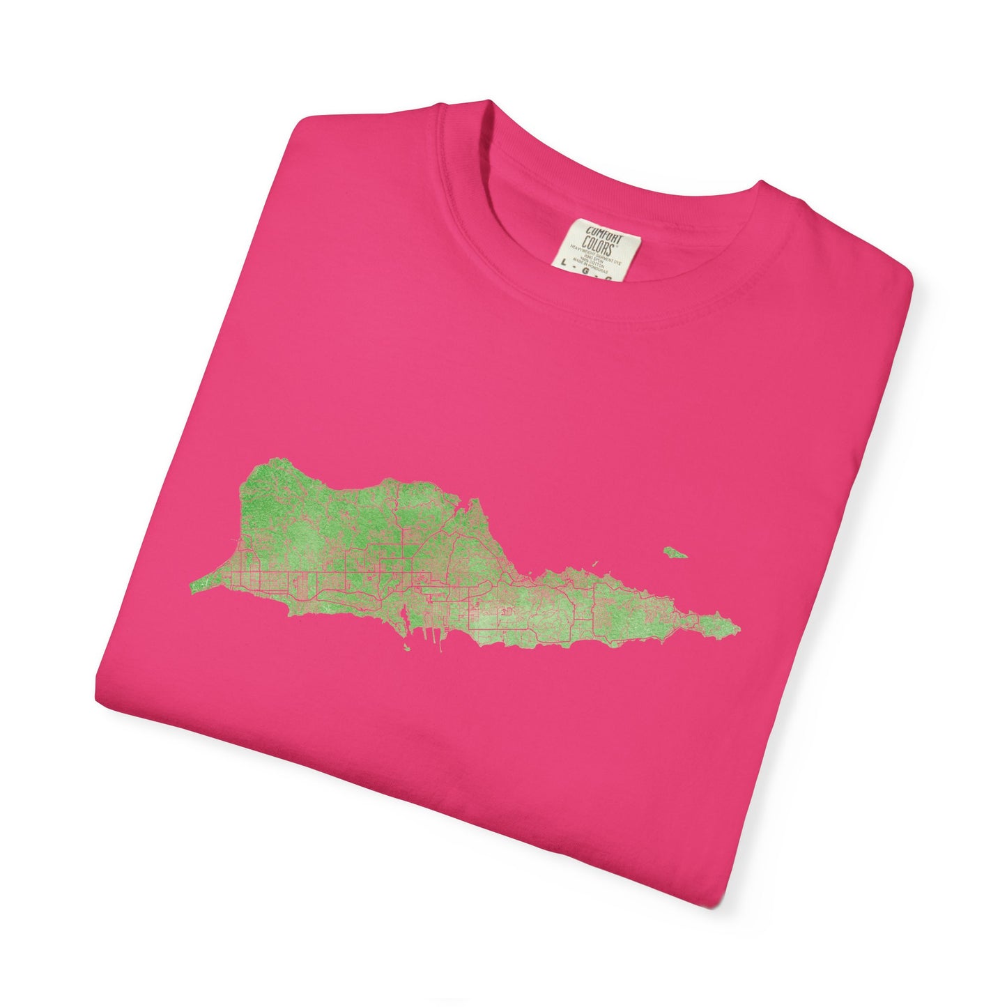 Map Island Souvenir Unisex T-shirt - St. Croix Gift