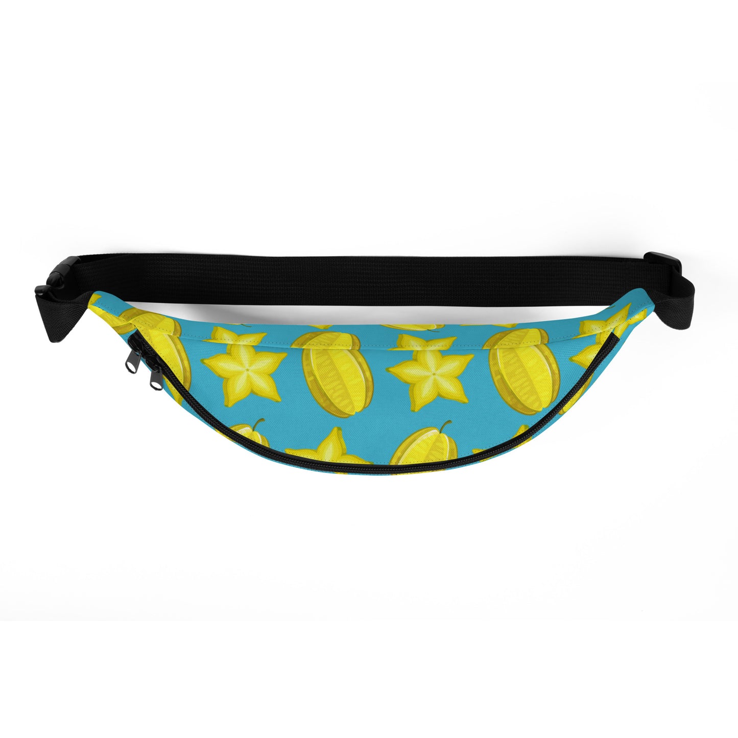 Carambola Crossbody Fanny Pack Bag - hands‑free and island‑ready. Top View - STXGifts