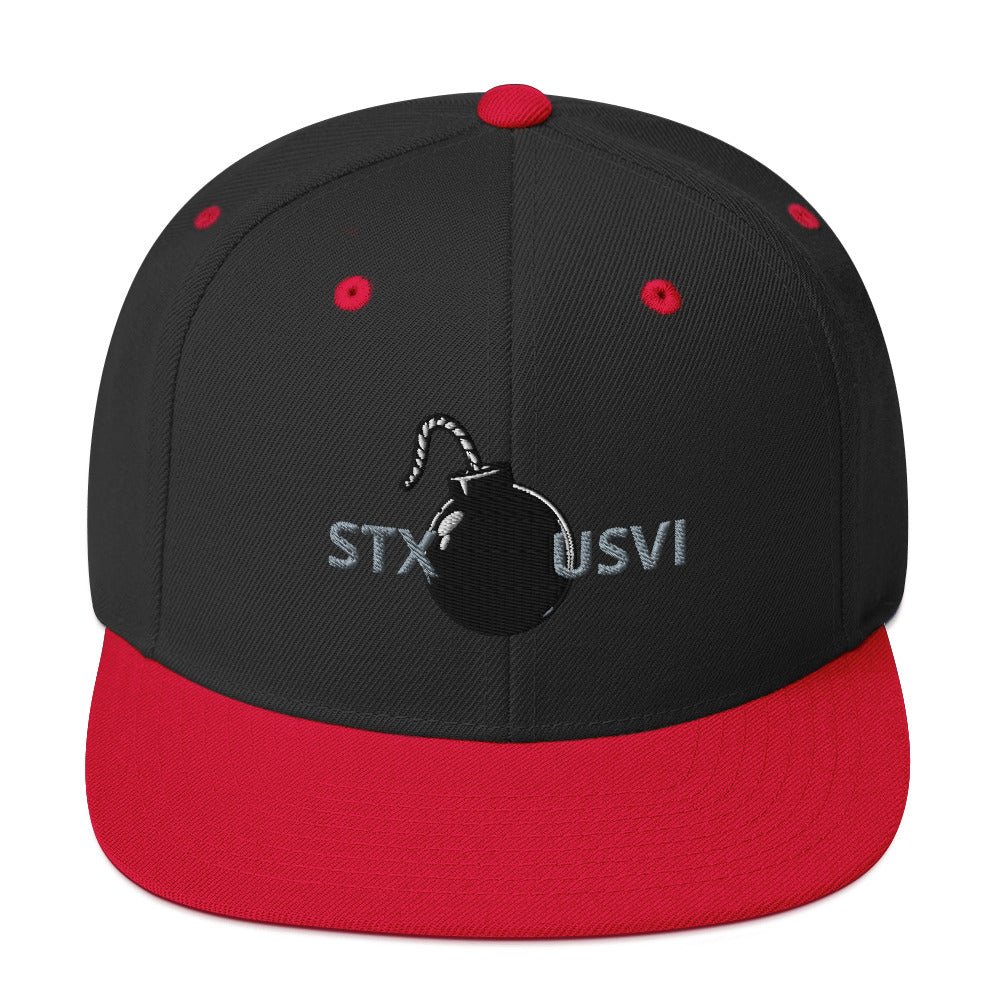 Cannon Ball Snapback Hat - Position - STXGifts