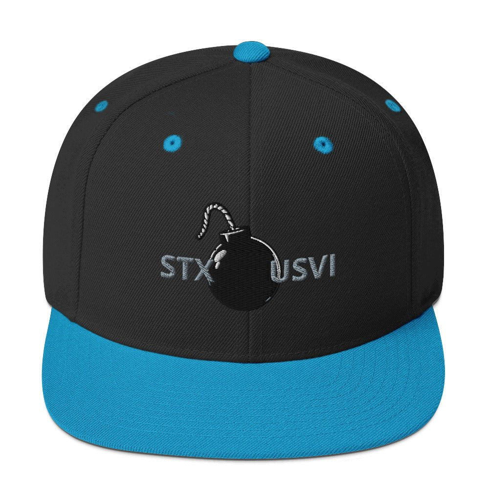 Cannon Ball Snapback Hat - Position - STXGifts