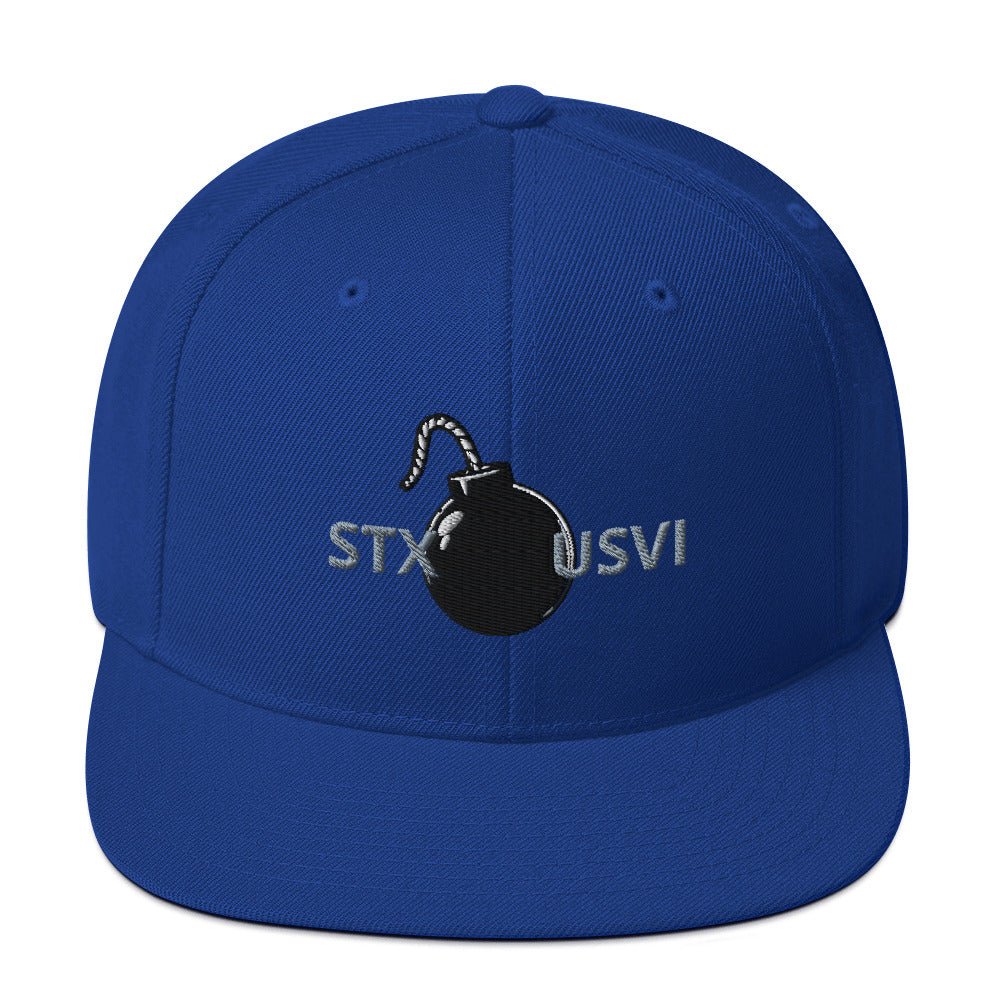 Cannon Ball Snapback Hat - Position - STXGifts