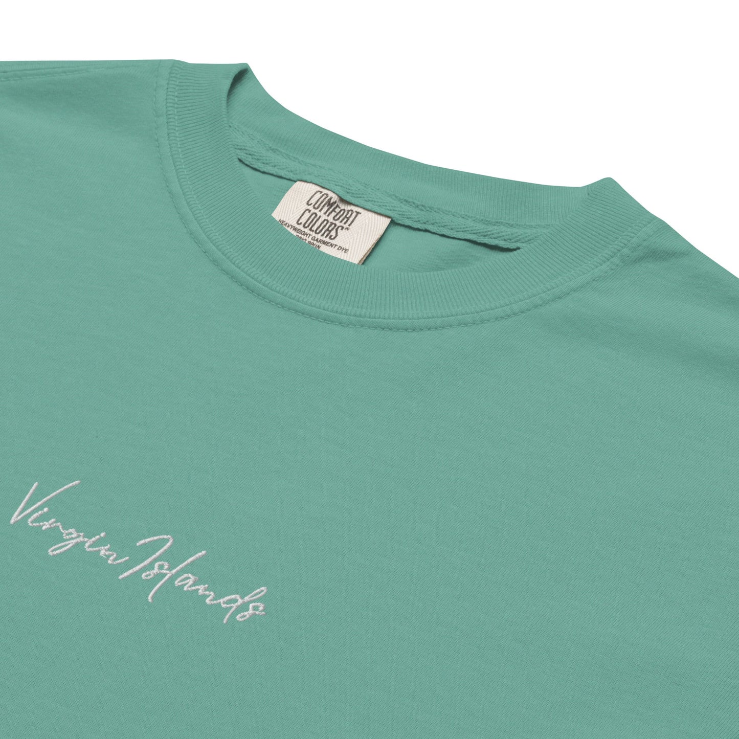 Embroidered Virgin islands T-shirt - Position - STXGifts