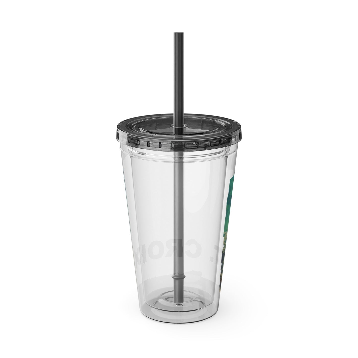 Sea Thru St. Croix Sea Turtle Tumbler - 16oz - Position - STXGifts