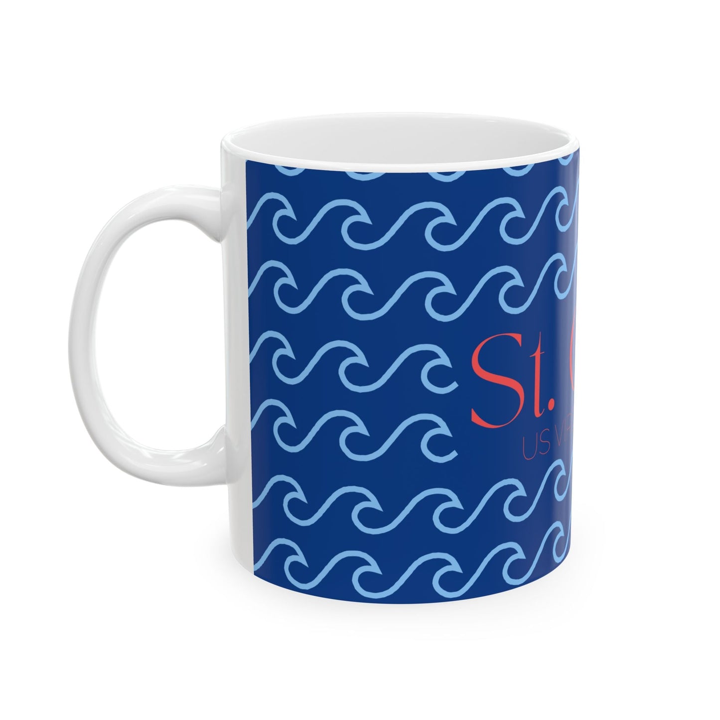 St. Croix Waves Mug 11 oz - Position - STXGifts