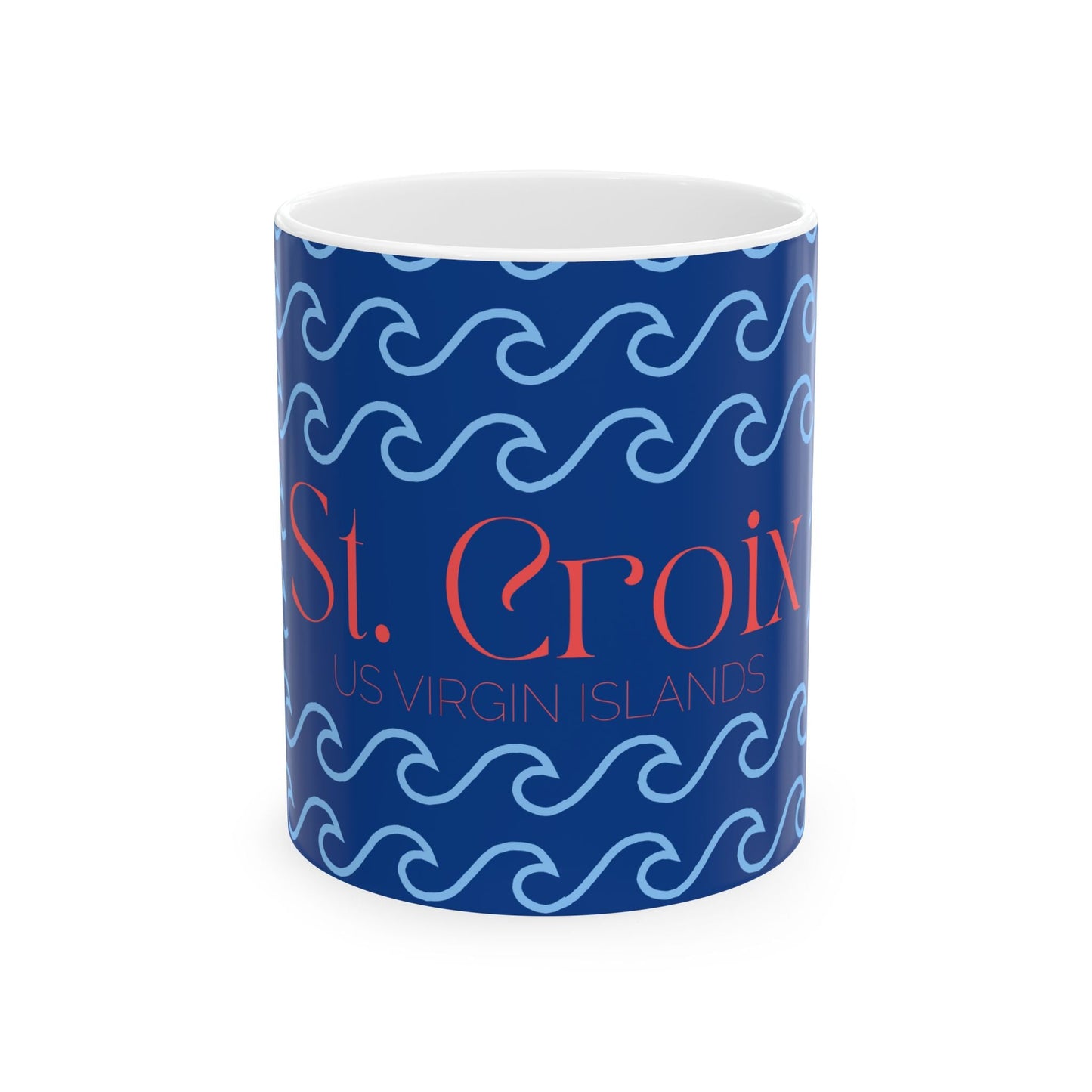 St. Croix Waves Mug 11 oz - Position - STXGifts
