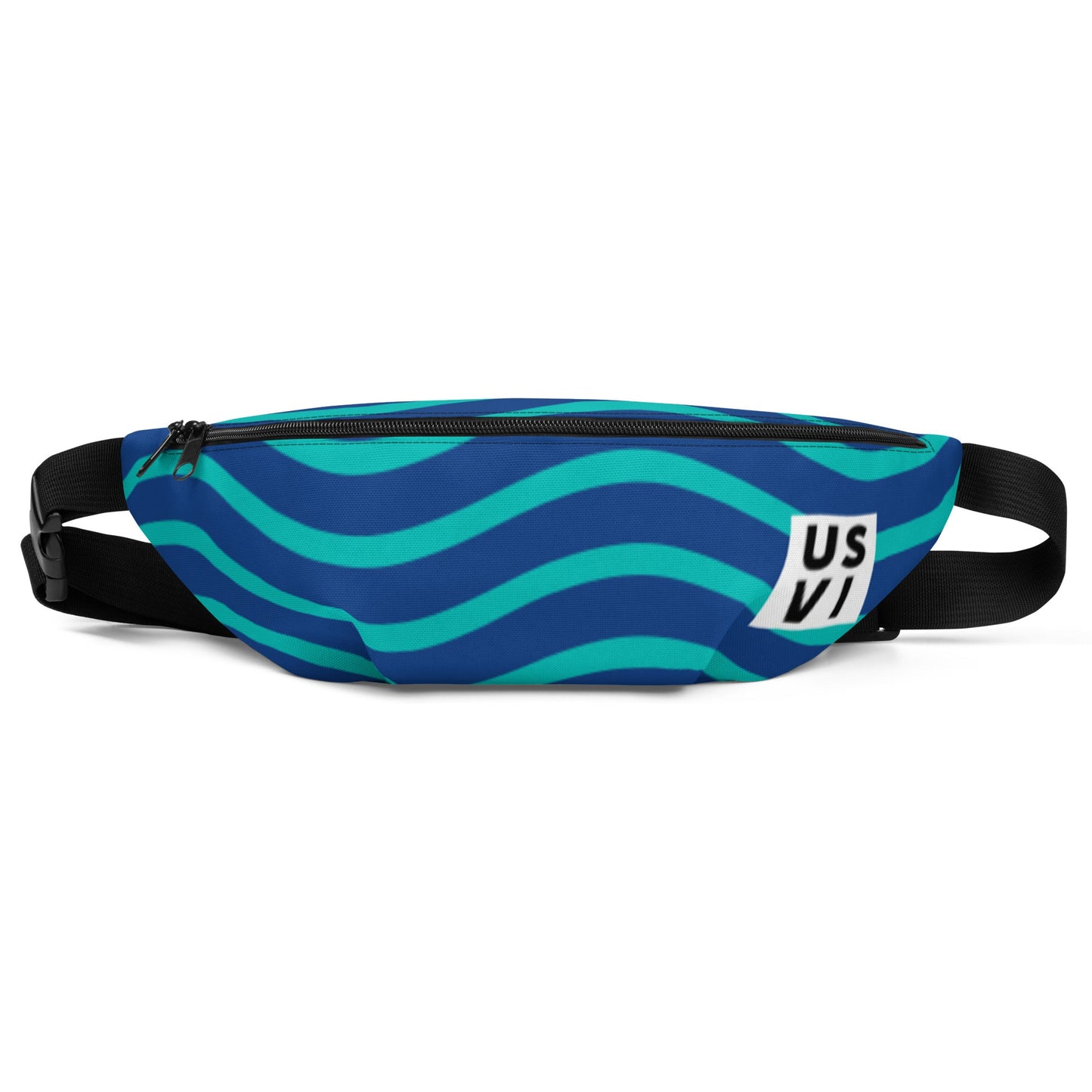USVI Waves Crossbody Fanny Packs - Position - STXGifts