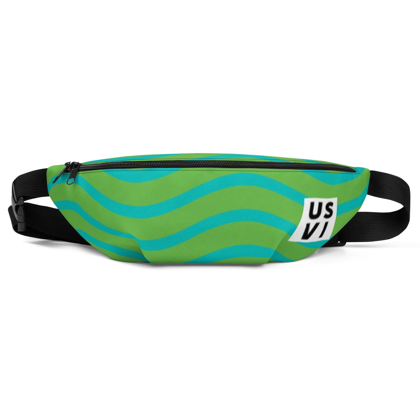 USVI Waves Crossbody Fanny Packs - Position - STXGifts