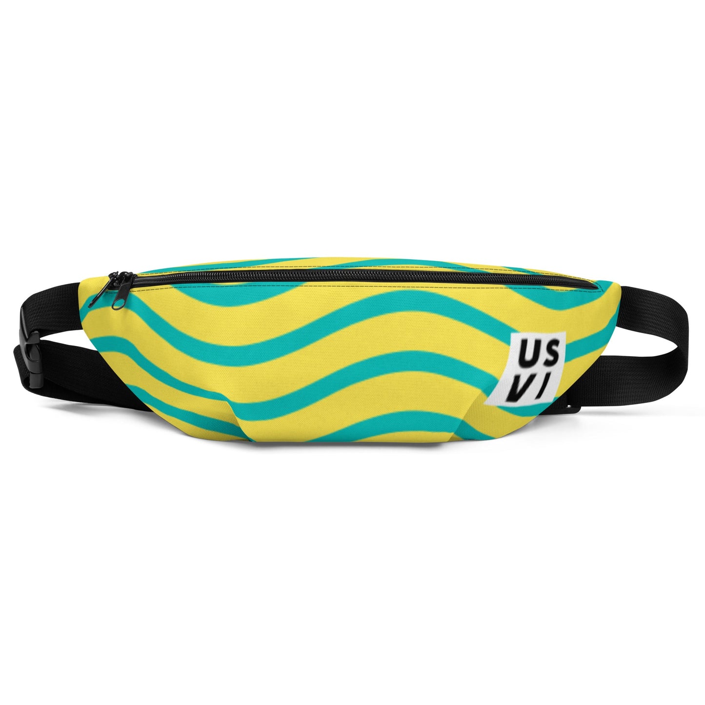 USVI Waves Crossbody Fanny Packs - Position - STXGifts