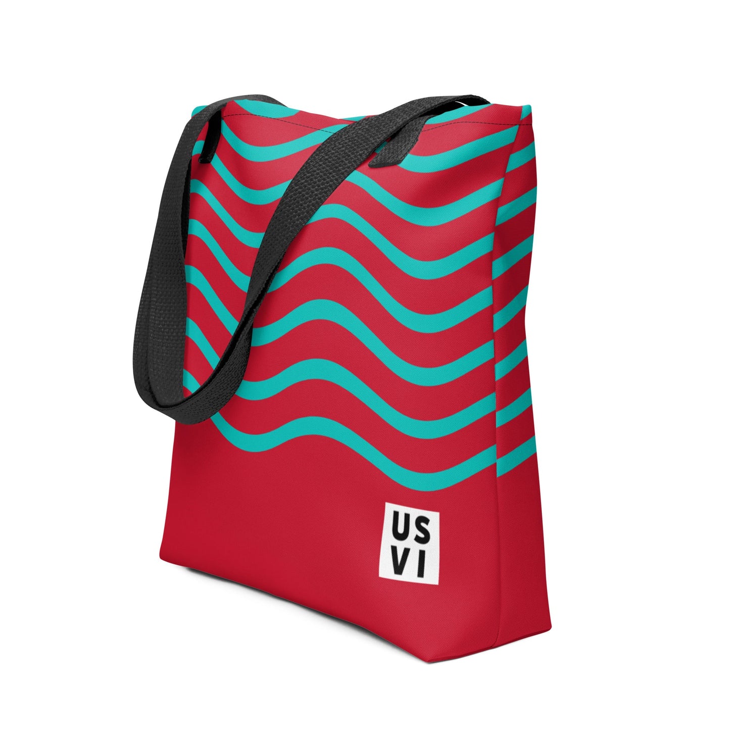 USVI WAVES Tote bag - Position - STXGifts