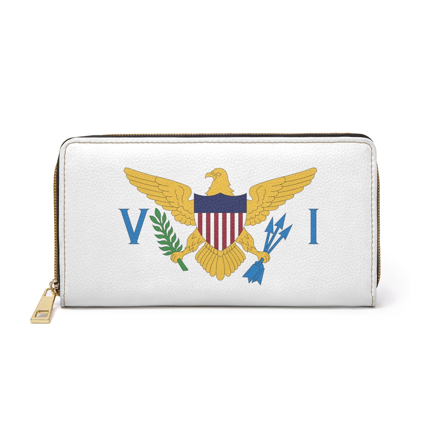 VI Flag Zipper Wallet - Position - STXGifts