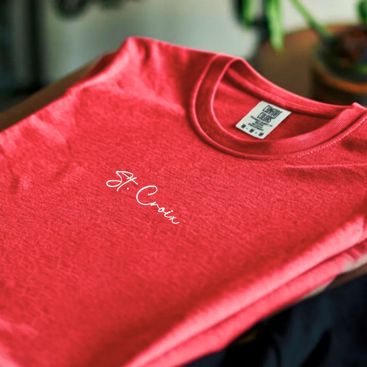 Embroidered St. Croix Tshirt