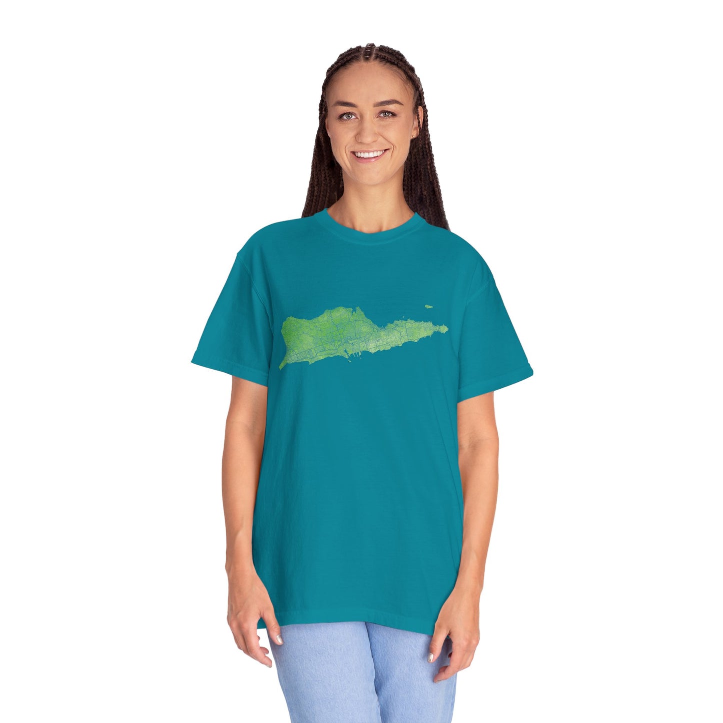 Map Island Souvenir Unisex T-shirt - St. Croix Gift