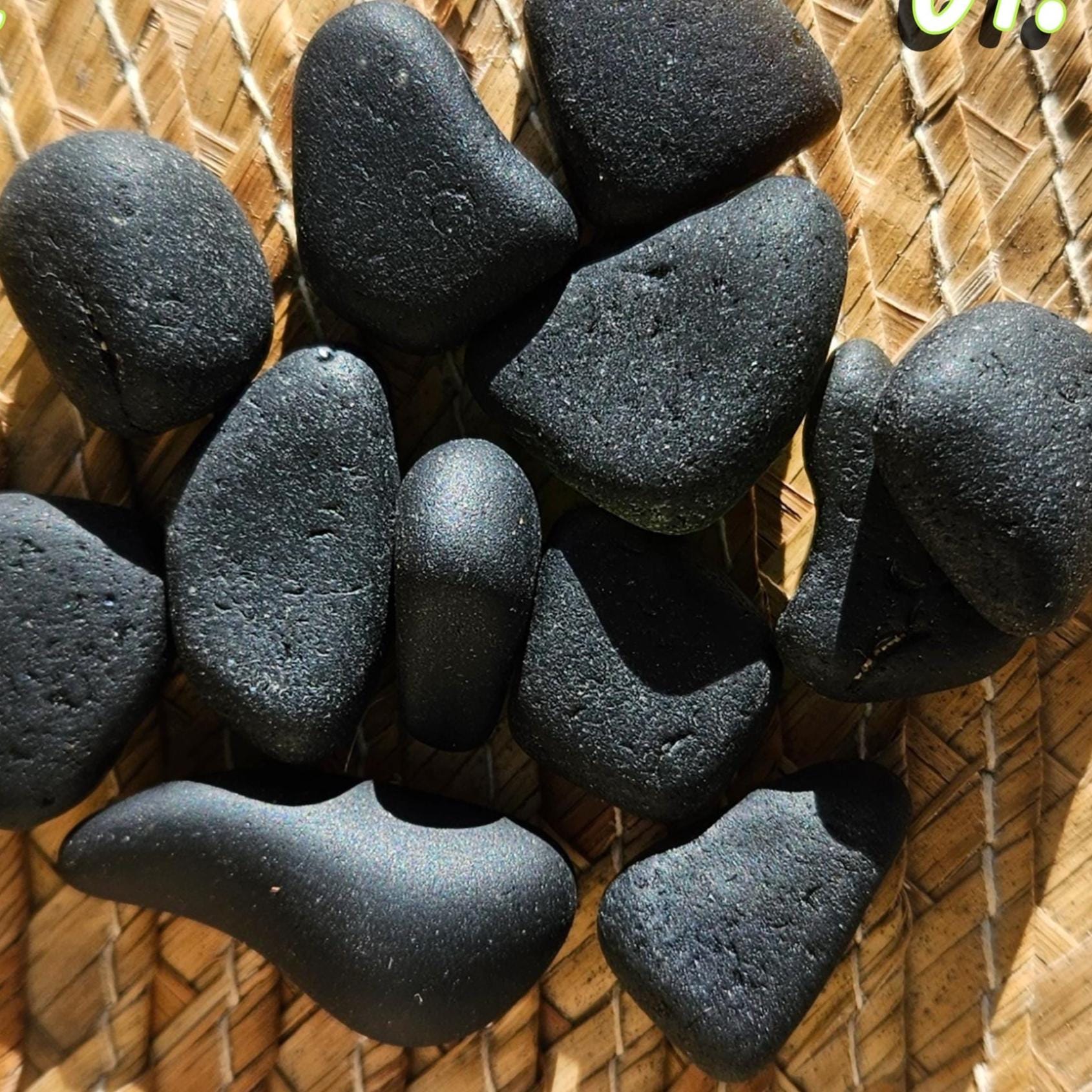 Rare Black Sea Glass (Pirate Glass) – St. Croix Caribbean Beach Glass – 6 oz Bulk