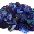 Bulk Sea Glass Mix of Ocean Hues — Blues, Aquas, Teals and seafoam | Tumbled Mosaic Pieces for Jewelry & Crafts - 1 pound. - Position - STXGifts