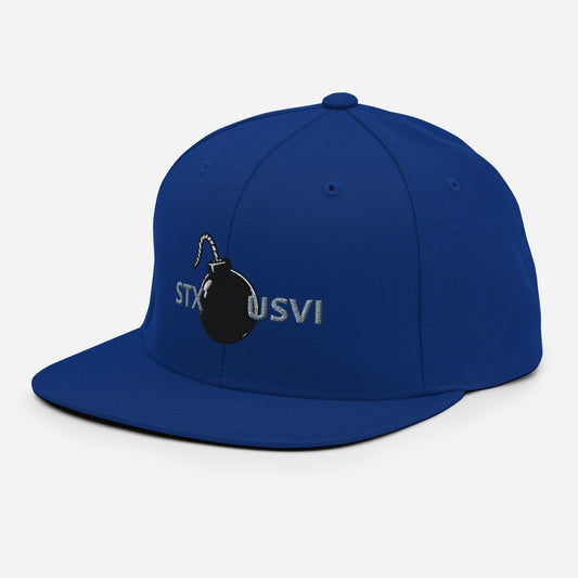 Cannon Ball Snapback Hat - Position - STXGifts