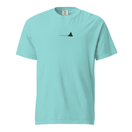 Embroidered Eagle Ray T-shirt - Position - STXGifts