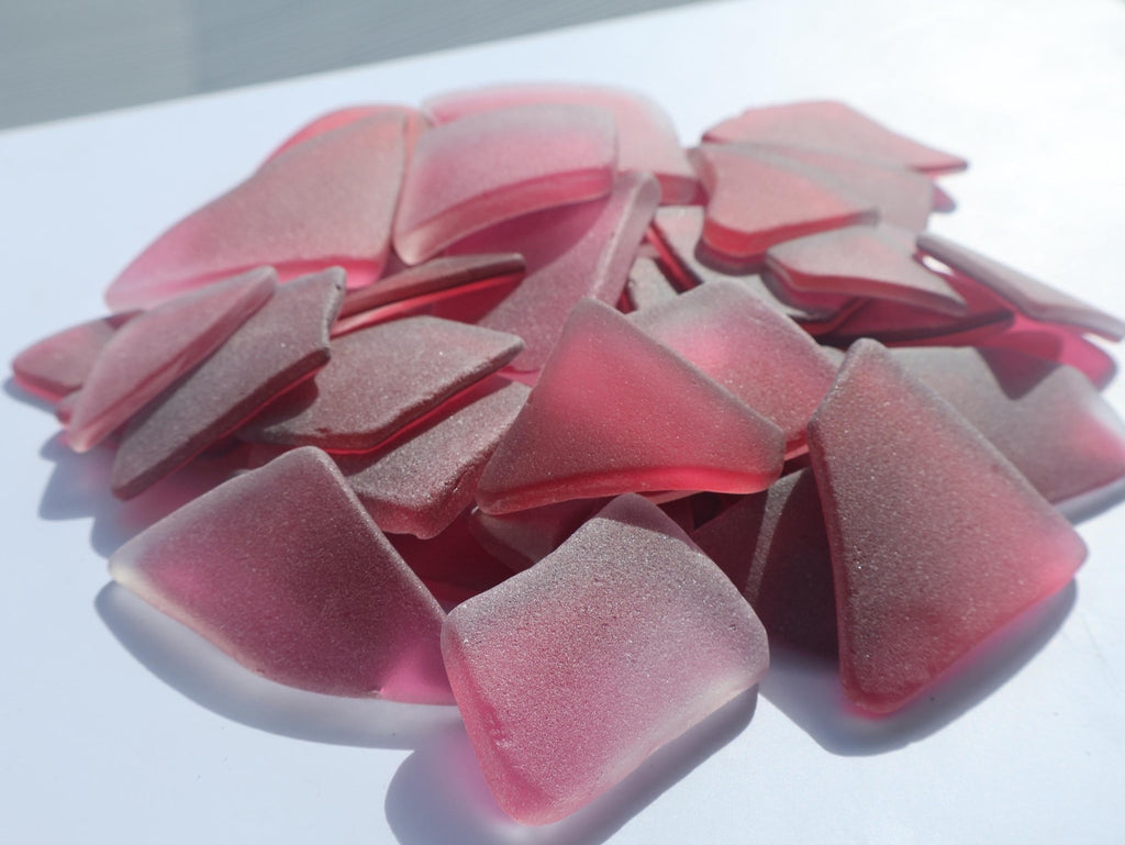 Pink Tumbled Matte Glass - 8 oz - Position - STXGifts