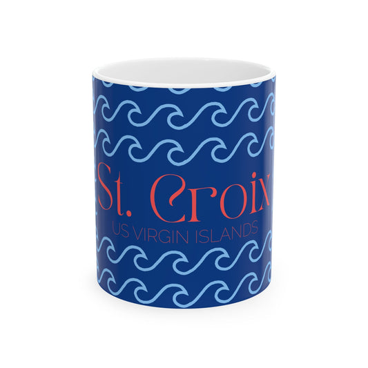 St. Croix Waves Mug 11 oz - Position - STXGifts