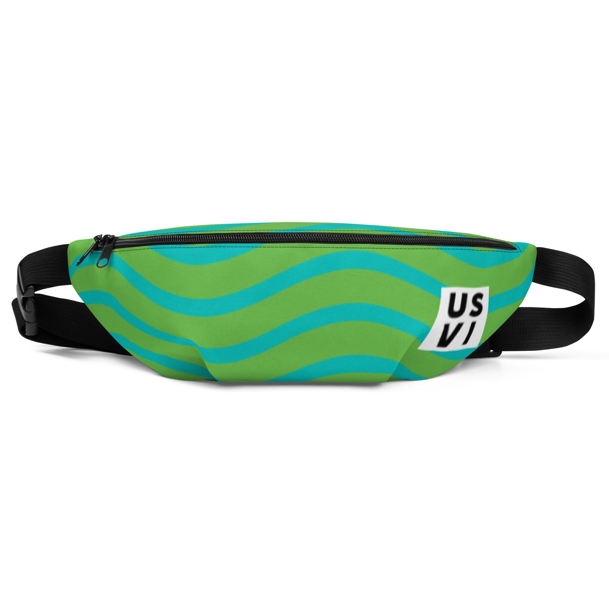 USVI Waves Crossbody Fanny Packs - Position - STXGifts