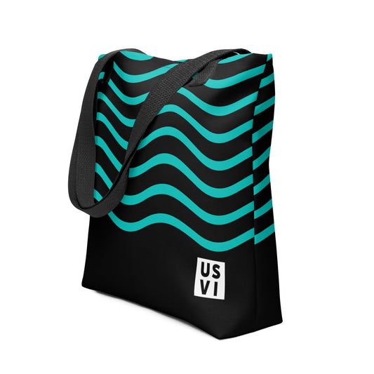 USVI WAVES Tote bag - Position - STXGifts
