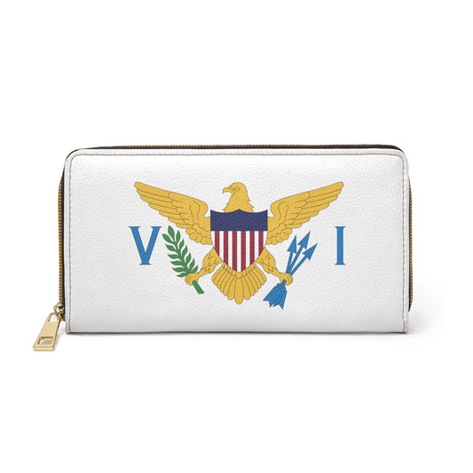 VI Flag Zipper Wallet - Position - STXGifts