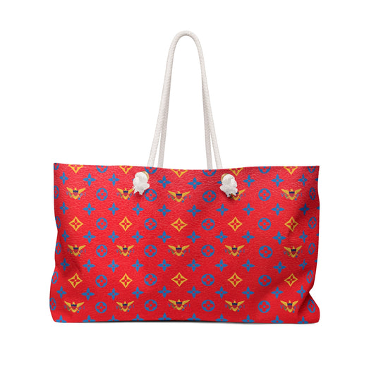 VI X LV mashup weekender bag - Position - STXGifts